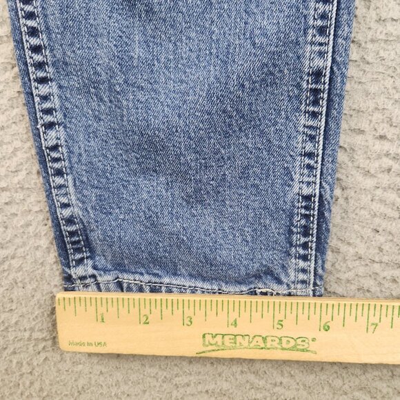 Levi's 502 Hi-Ball Jeans Men's 32 Blue Denim Pants Stretch Tapered - Picture 9 of 12